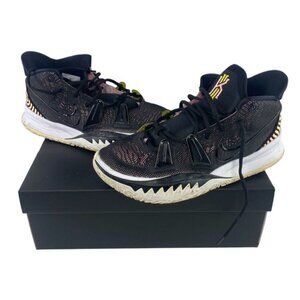 Nike Kyrie 7 Mens 11.5 Ripple Effect Black Arctic Punch Athletic Shoe CQ9326-005
